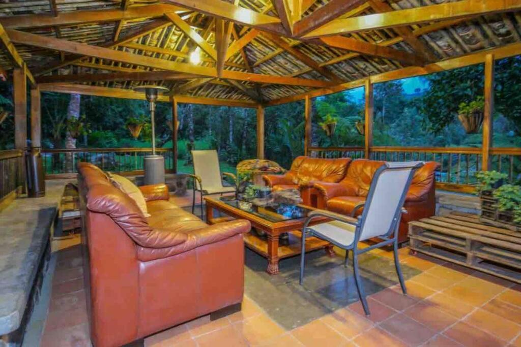 Finca Punta De Piedra Salento, Quindio Villa Exterior photo